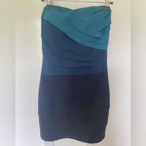 Ark & Co strapless dress with sweetheart neckline sz small